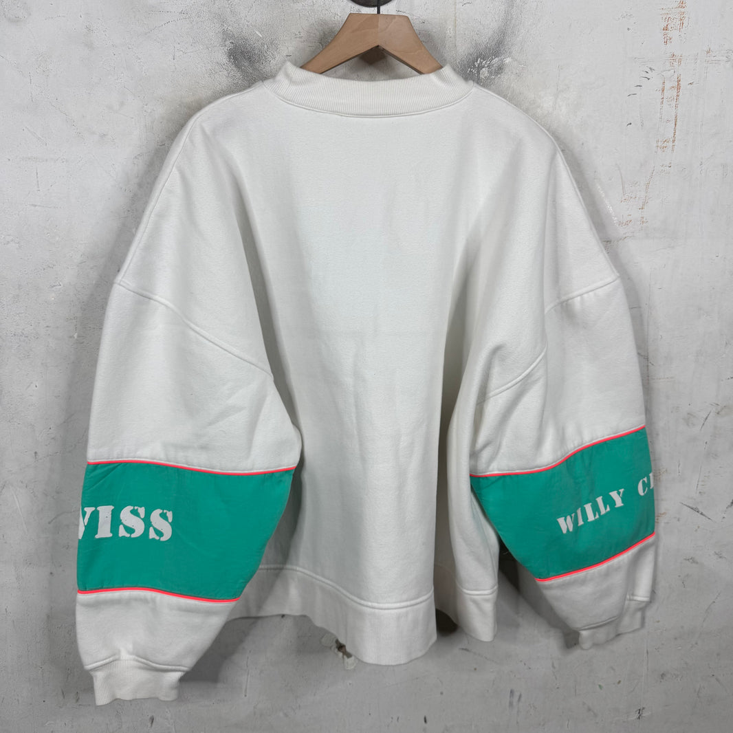 Willy Chavarria x K Swiss Graphic Crewneck