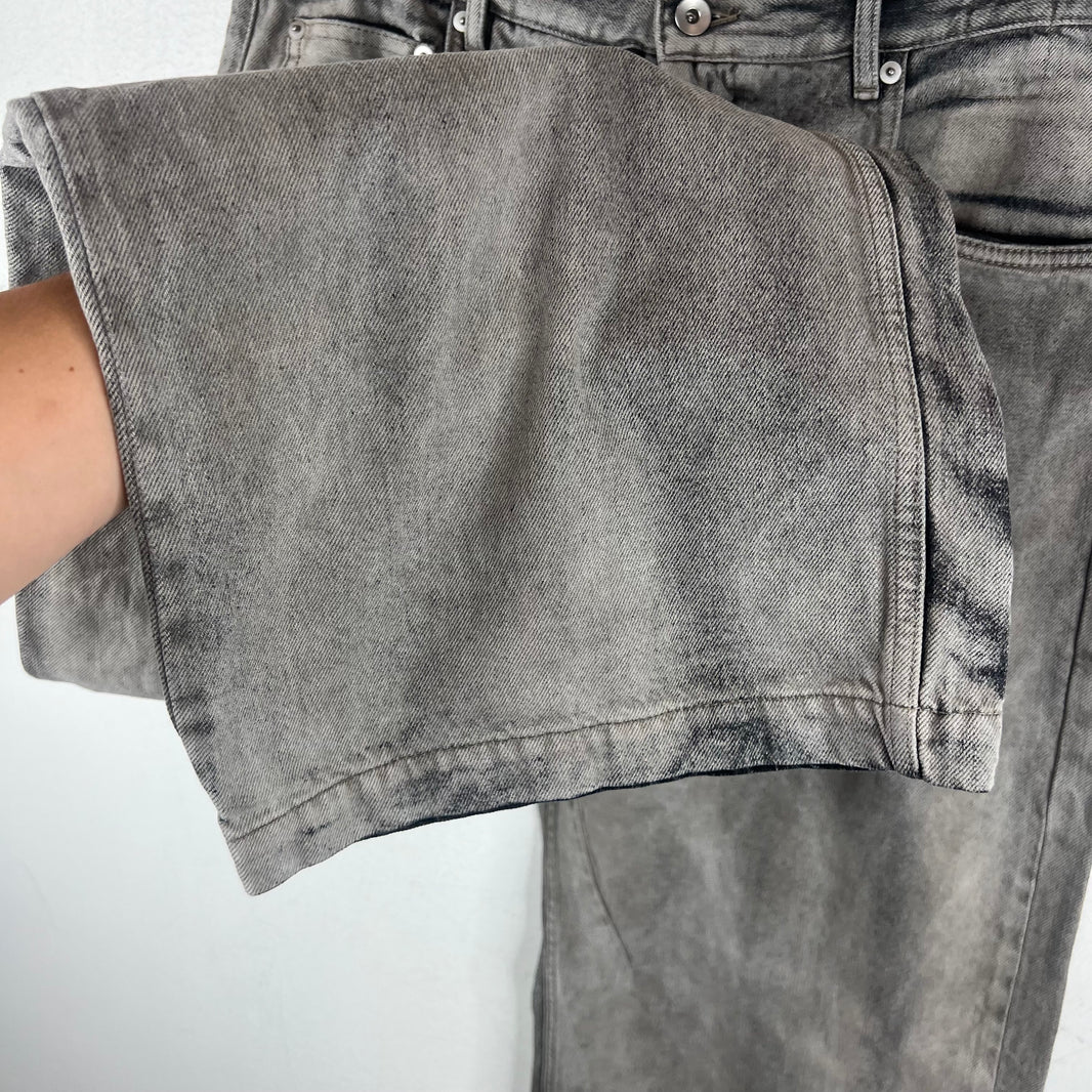 Rick Owens Grey Geth Jeans