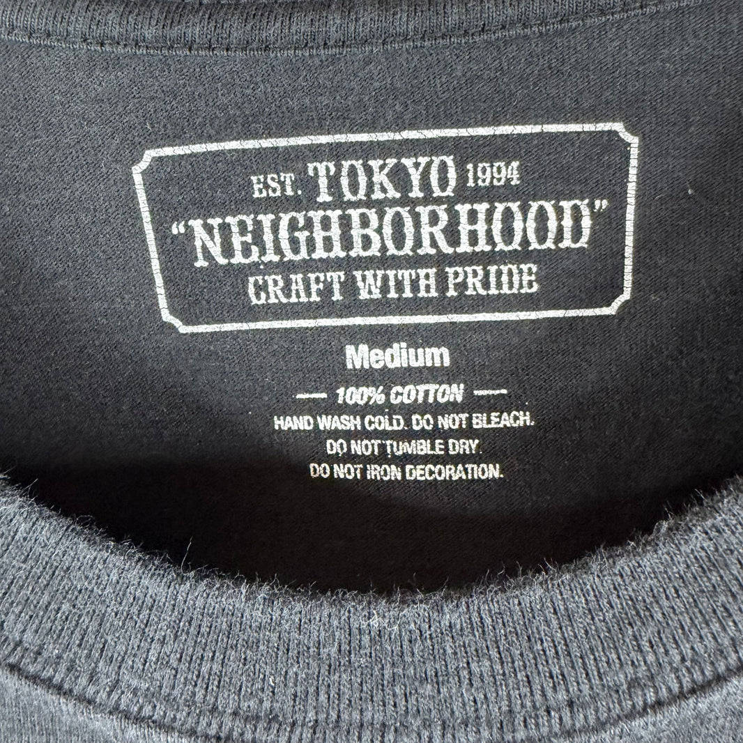 Neighborhood Chain Stitch Logo LS Shirt