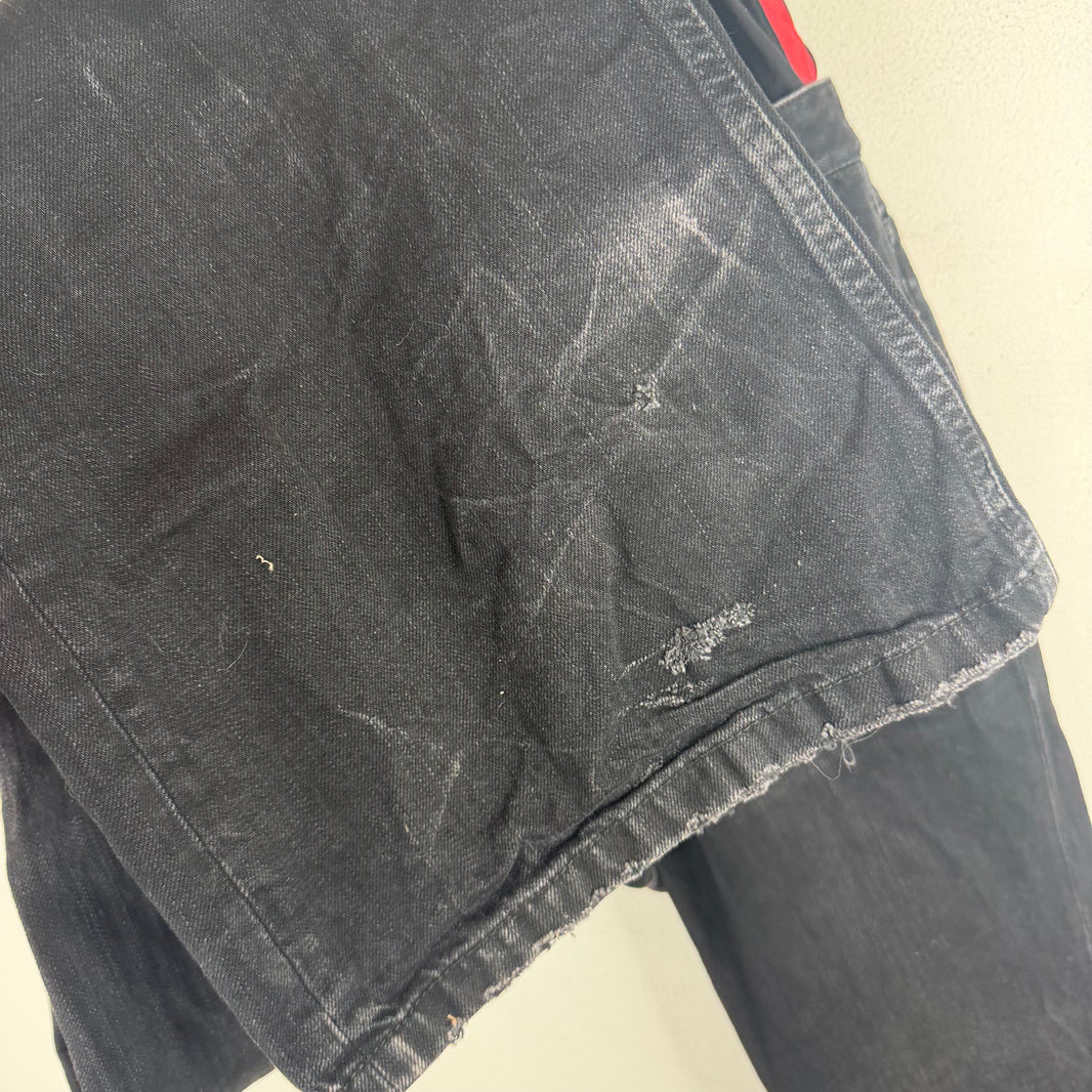Balenciaga Double Waist Track Jeans