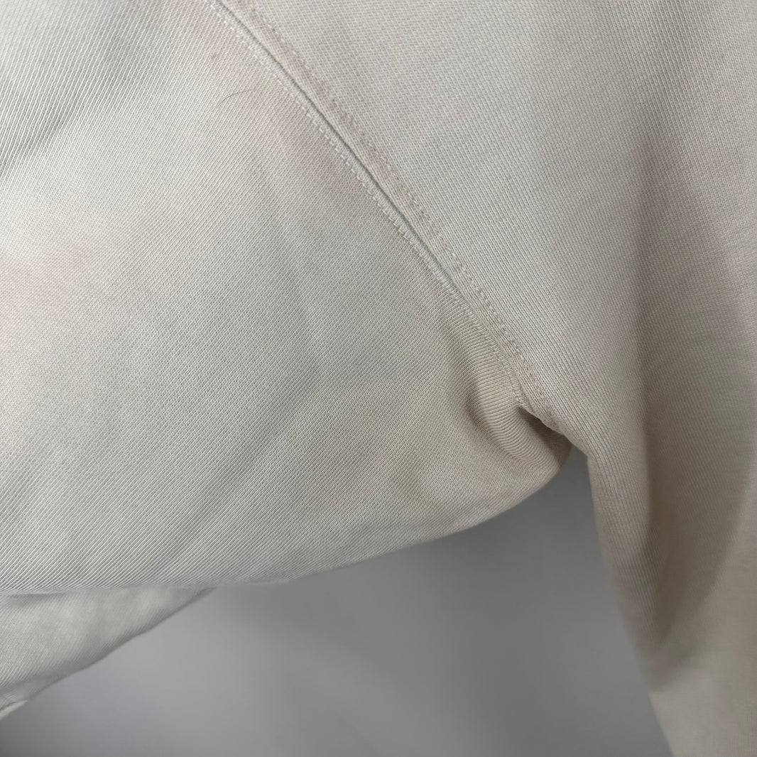 Balenciaga Beige Back Logo Hoodie