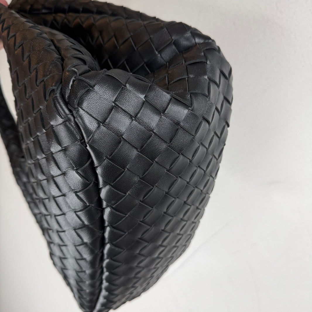 Bottega Veneta Intrecciato Small Campana Shoulder Bag