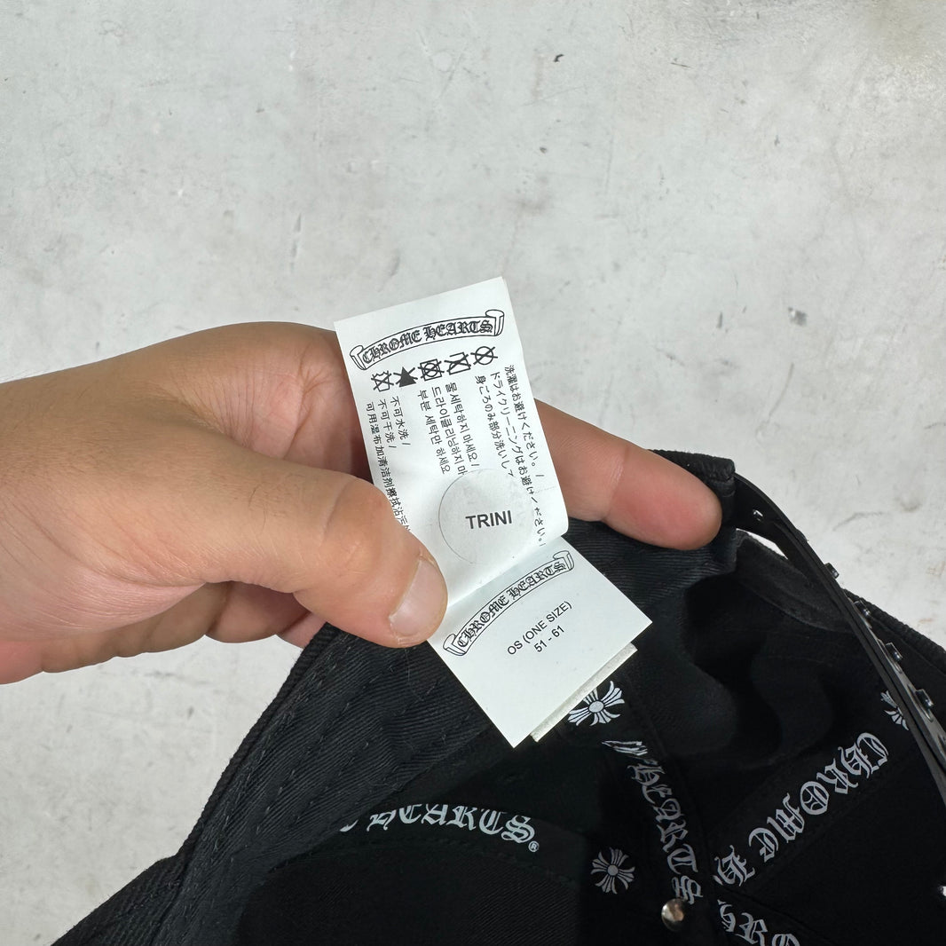 Chrome Hearts RS3 Canvas Hat