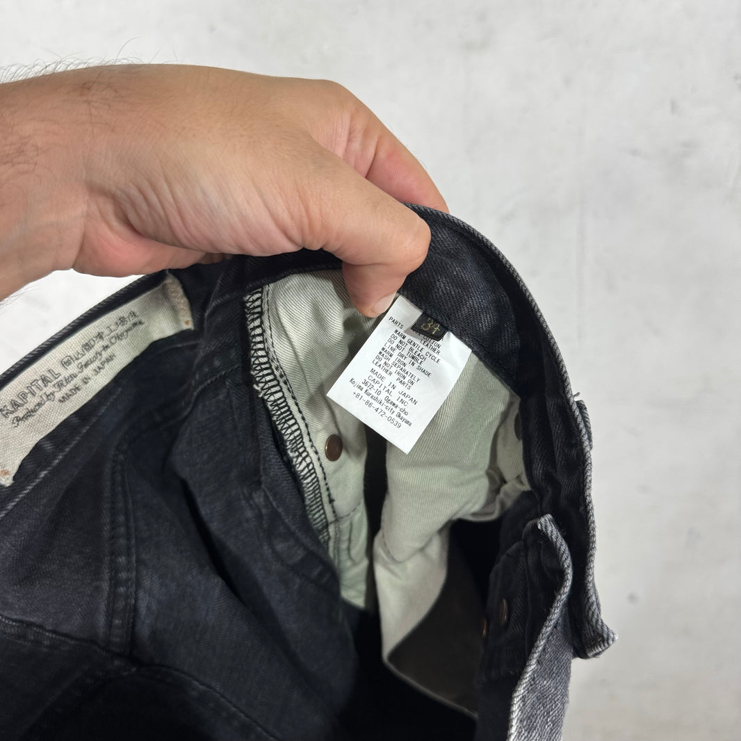 Kapital Plain Grey Jeans
