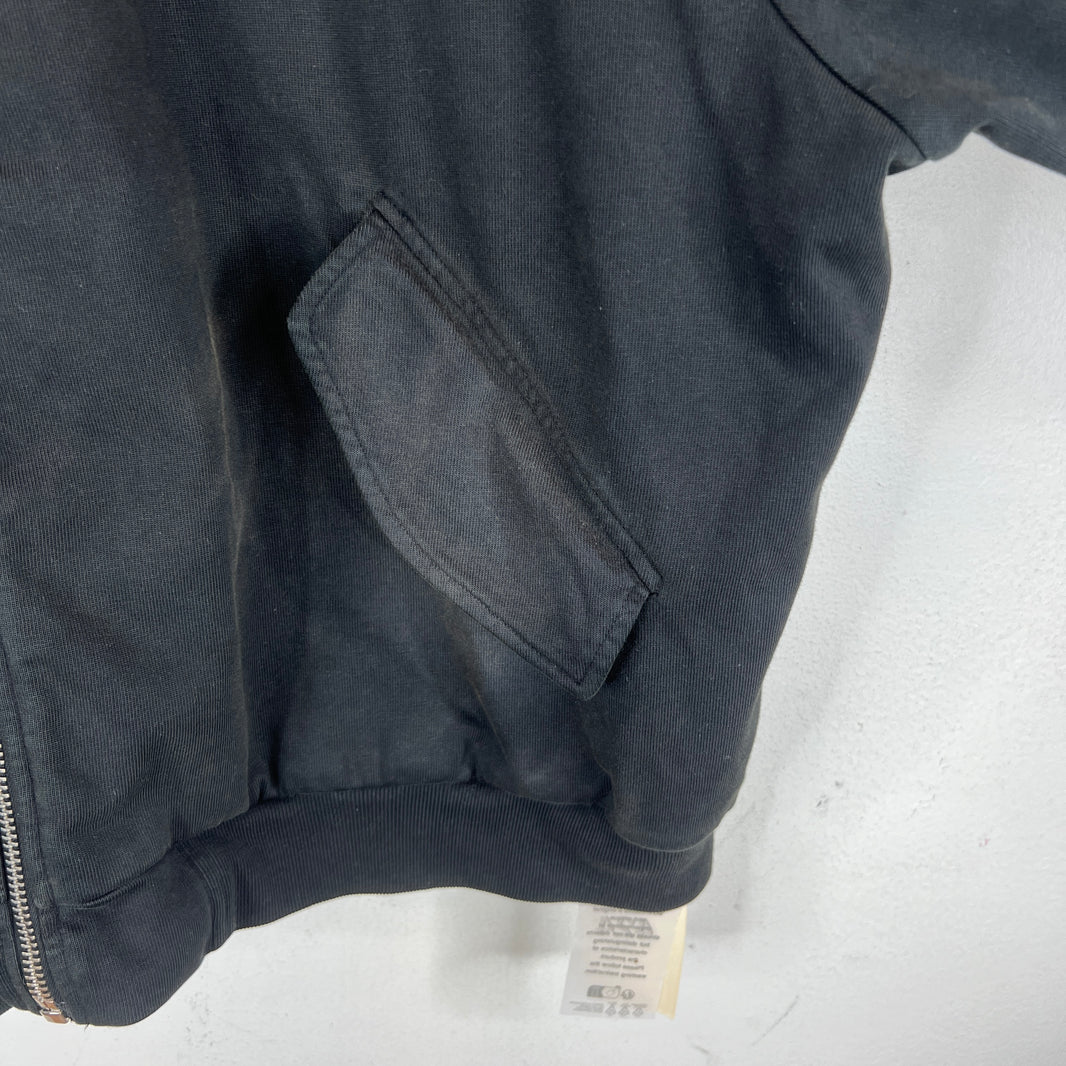 424 Black Double Crest Embellished Hoodie