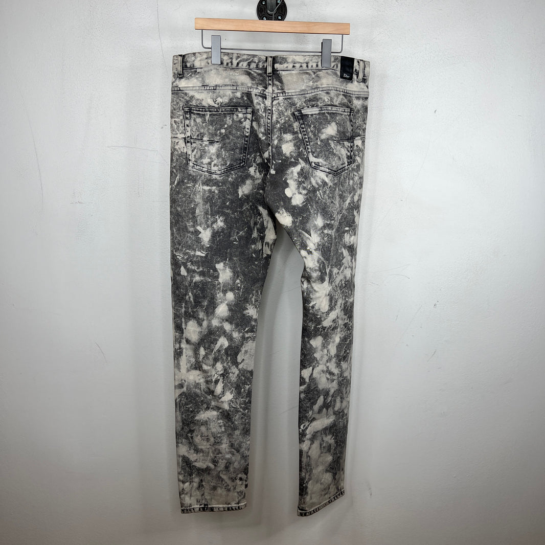 Dior Bleached Denim Jeans