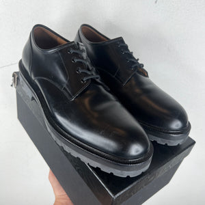 Dries Van Noten Black Leather Derby