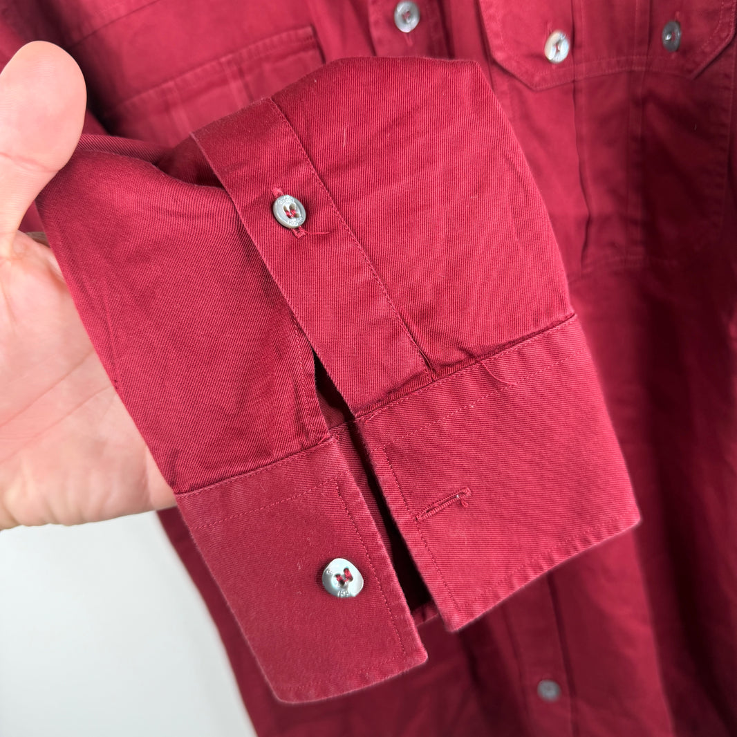 Gucci Slim Red Button Up LS Shirt