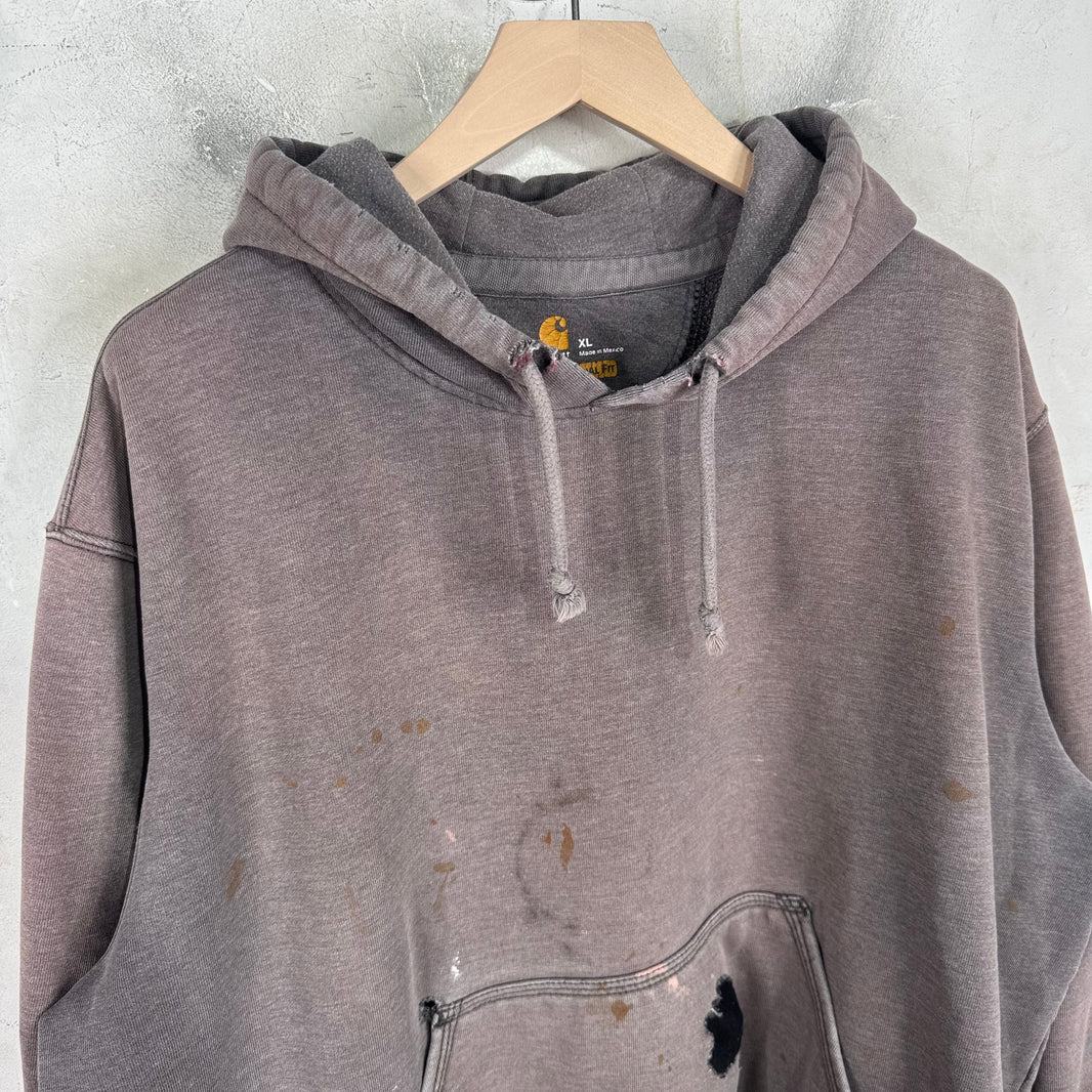 Carhartt Smoked Repaired Hoodie
