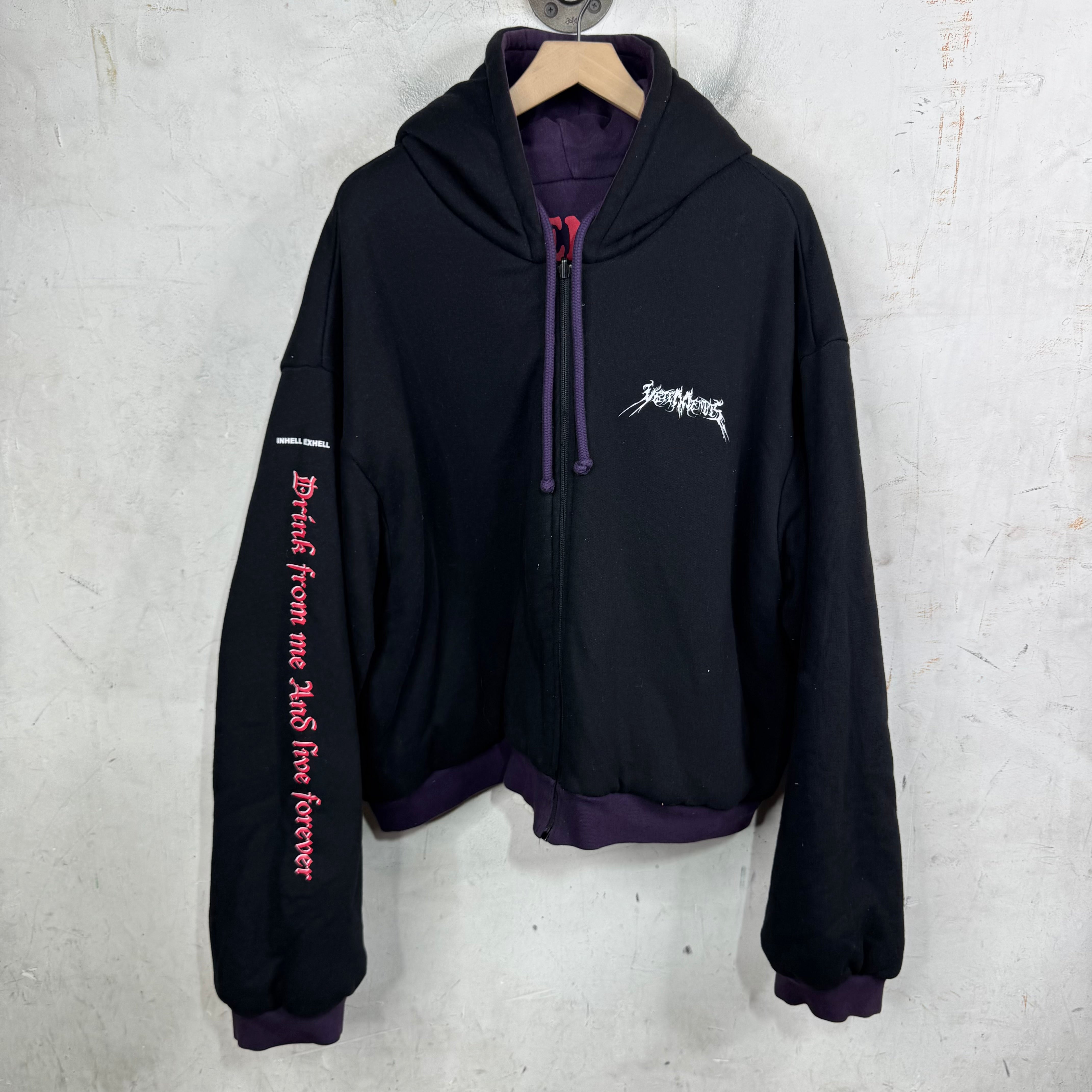 Vetements TFD Reversible Hoodie Bomber – www.Lukes.store Vetements TFD Reversible Hoodie Bomber – www.Lukes.store