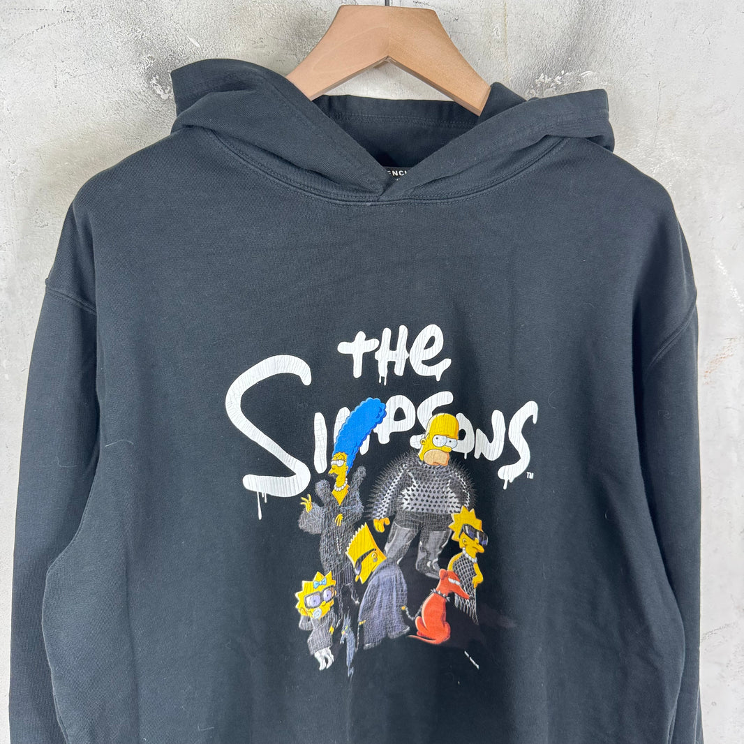 Balenciaga Black Simpsons Hoodie