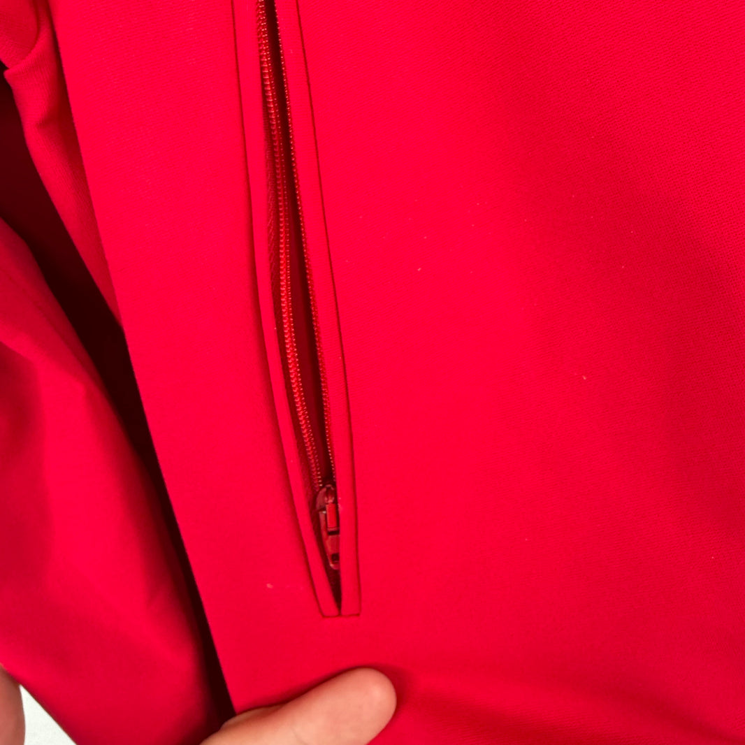 Balenciaga Red Copyright Track Jacket