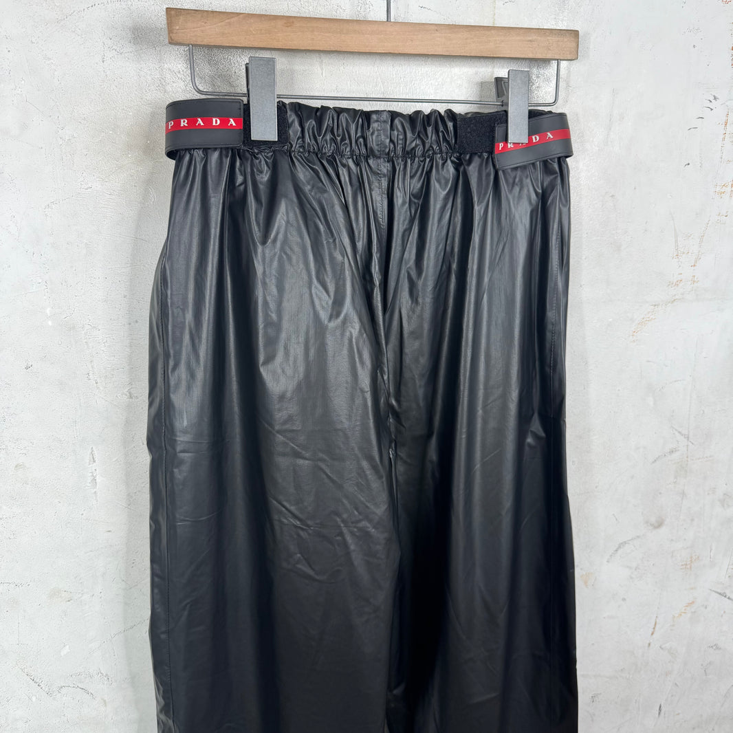 Prada Shiny Nylon Track Pants