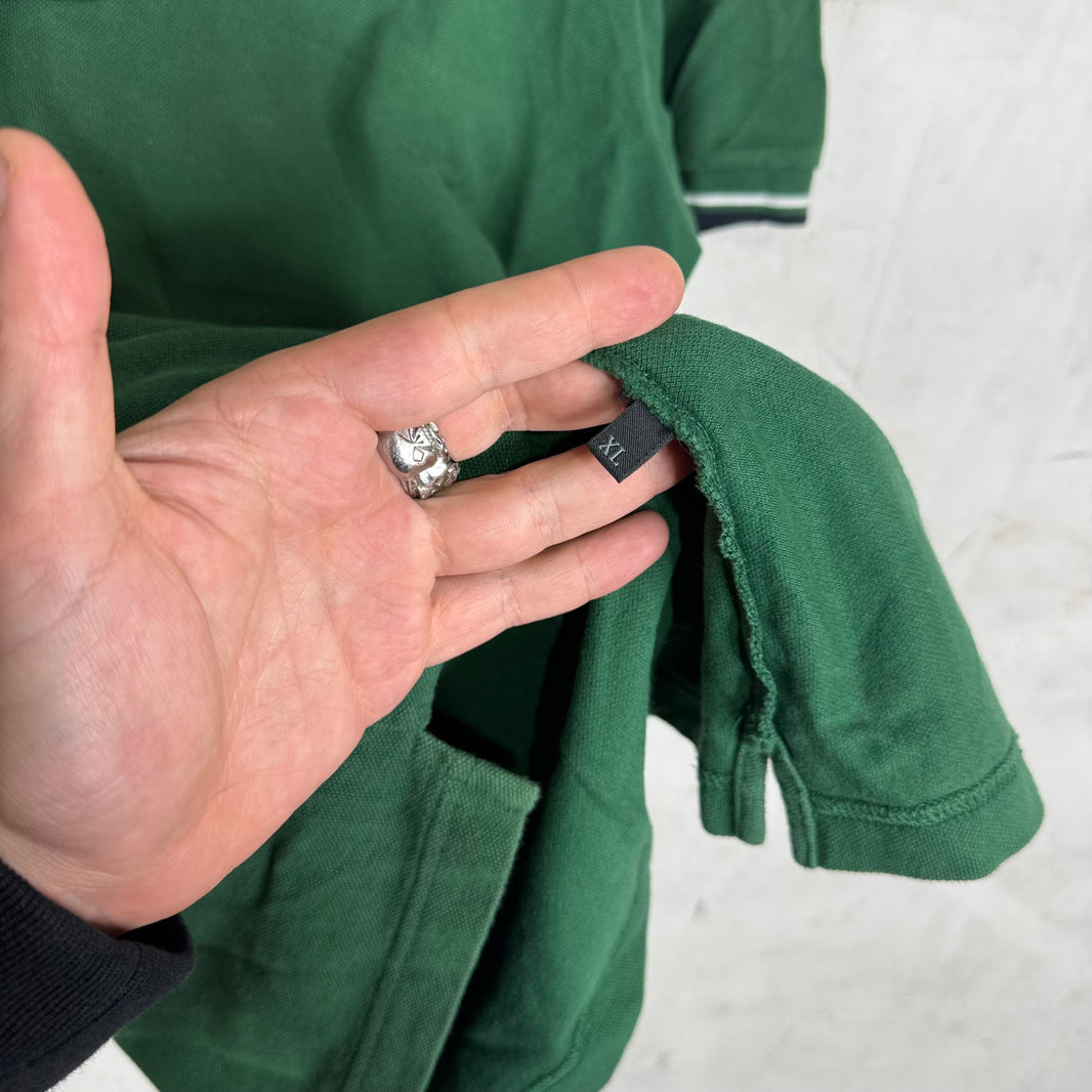 Prada Green Linea Rossa Polo