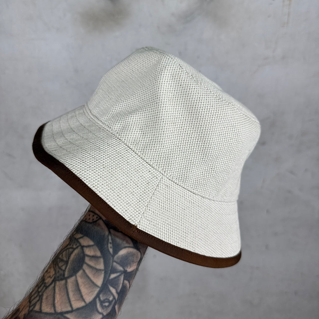 Gucci Reversible Canvas Monogram Bucket Hat