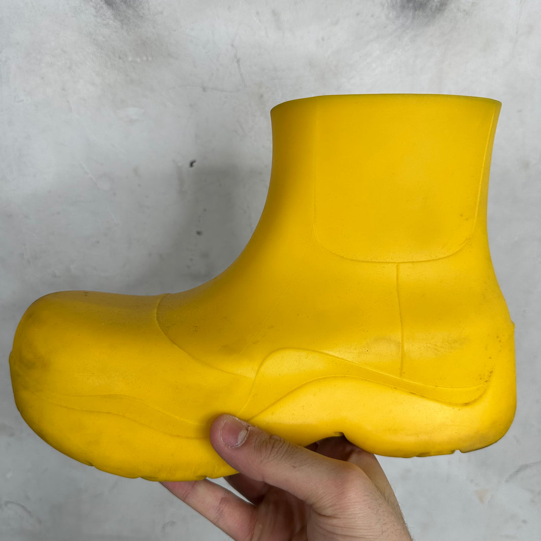Bottega Yellow Puddle Boots