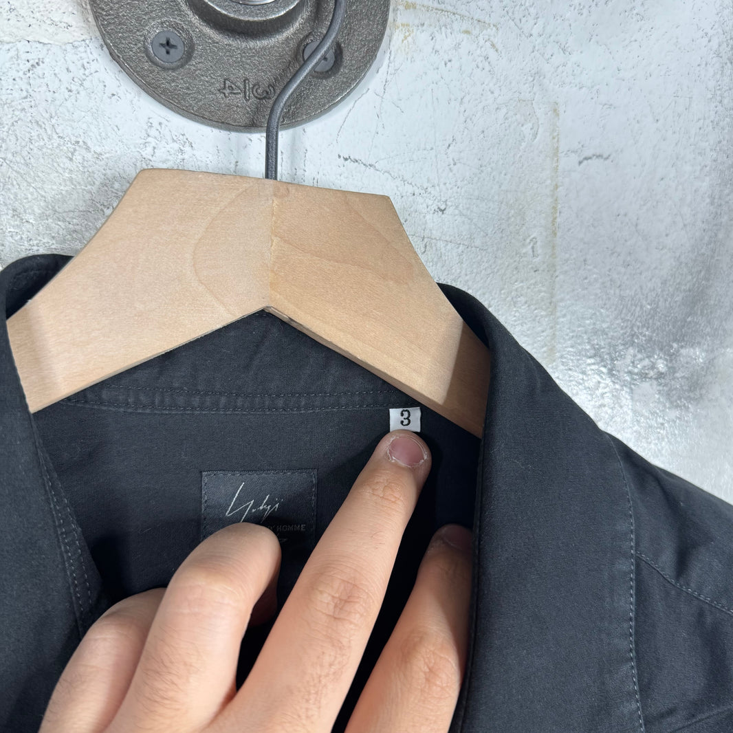 Yohji Yamamoto Internal/External Pocket LS Button Up Shirt