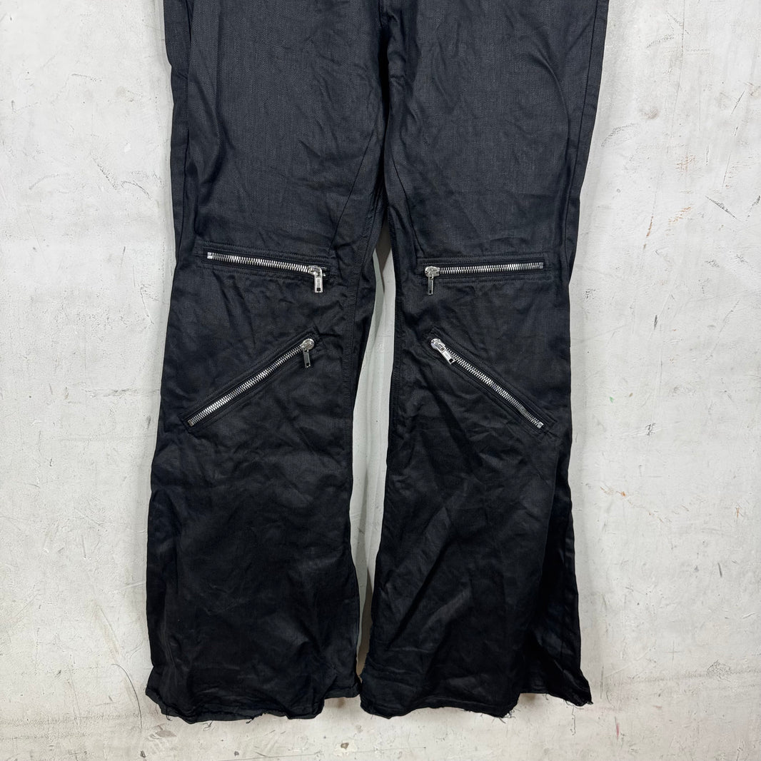 Rick Owens Hollywood Linen Zippered Bolans