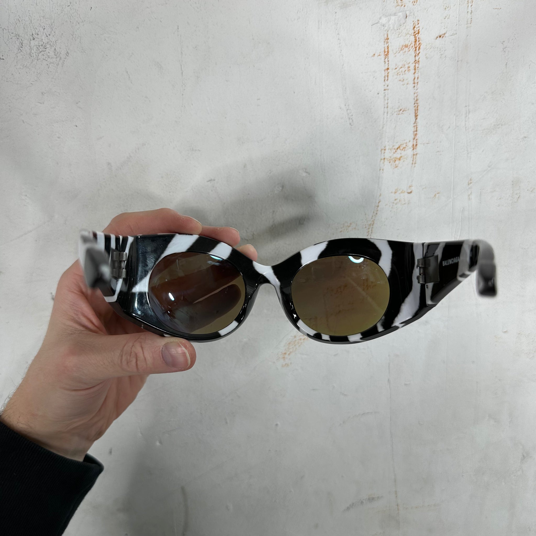 Balenciaga Zebra Sunglasses www.Lukes.store