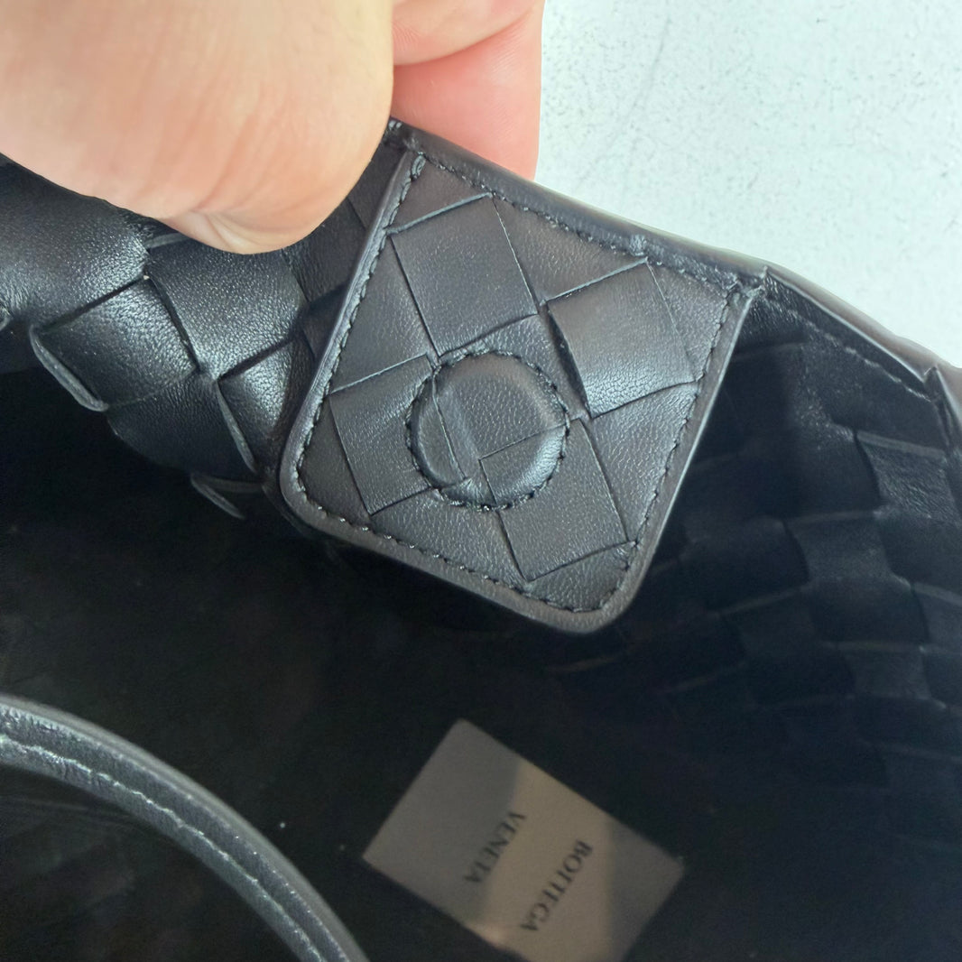 Bottega Veneta Intrecciato Small Campana Shoulder Bag