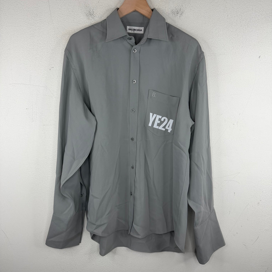 Balenciaga YE24 Gray L/S Shirt