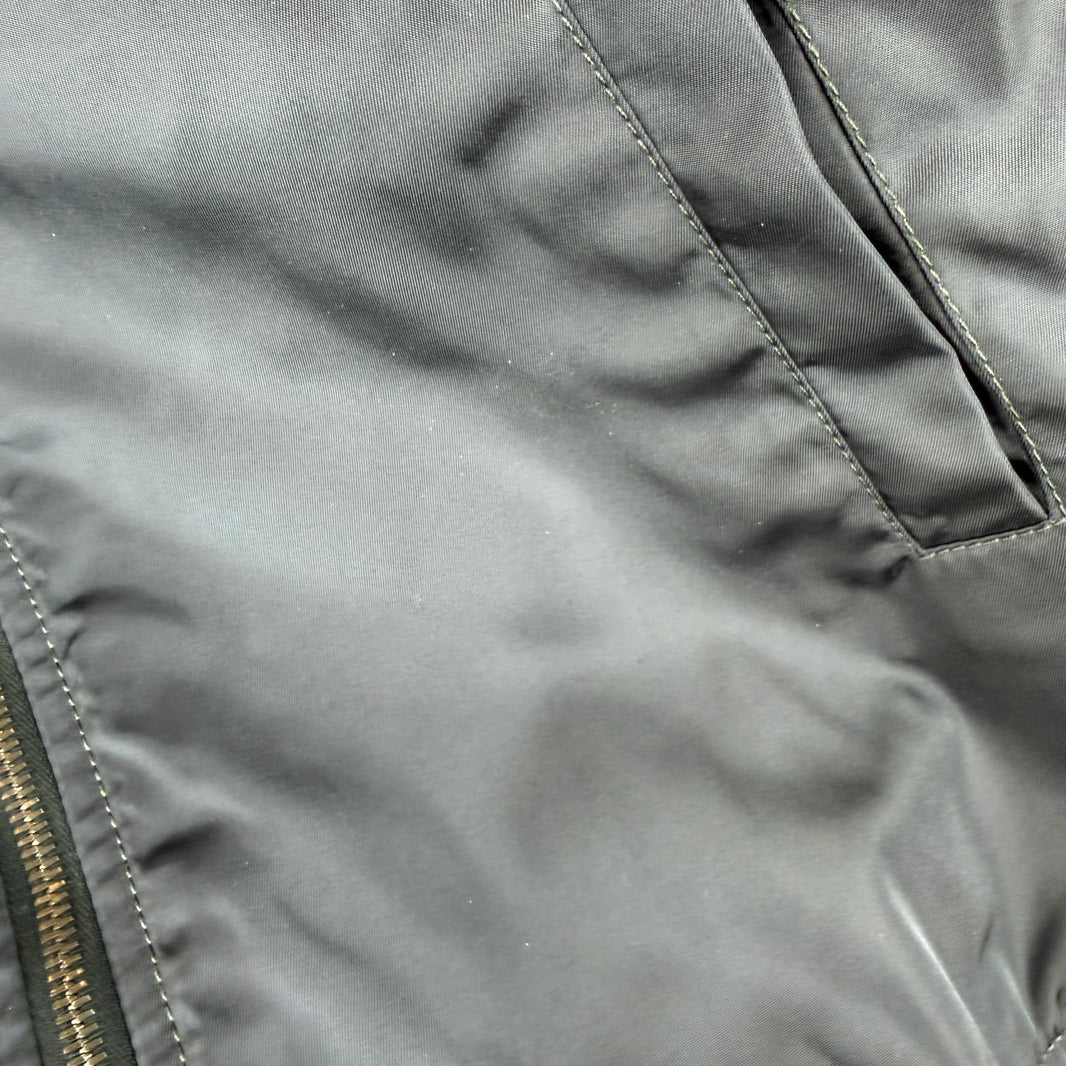 Prada Navy Nylon Zip Jacket