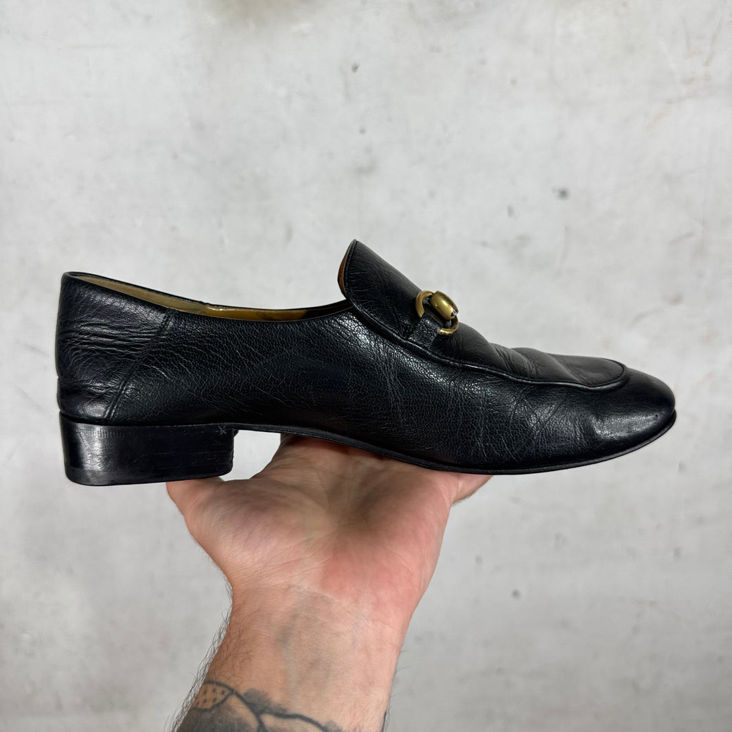 Gucci Heeled Horsebit Loafer