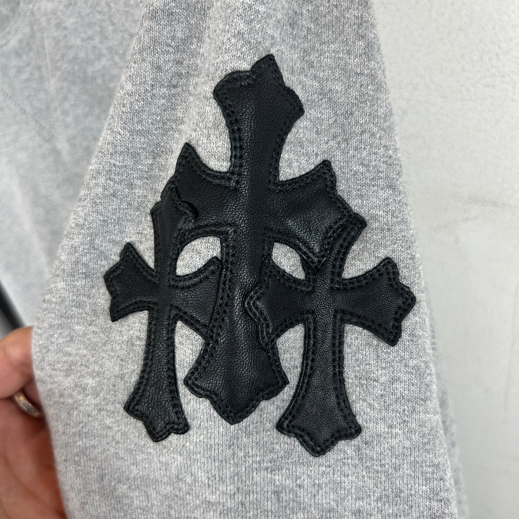 Chrome Hearts Paperjam Grey Crewneck