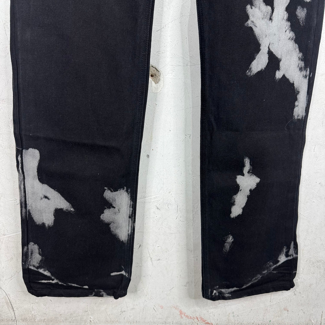 Alexander Digenova Black Bleached Jeans