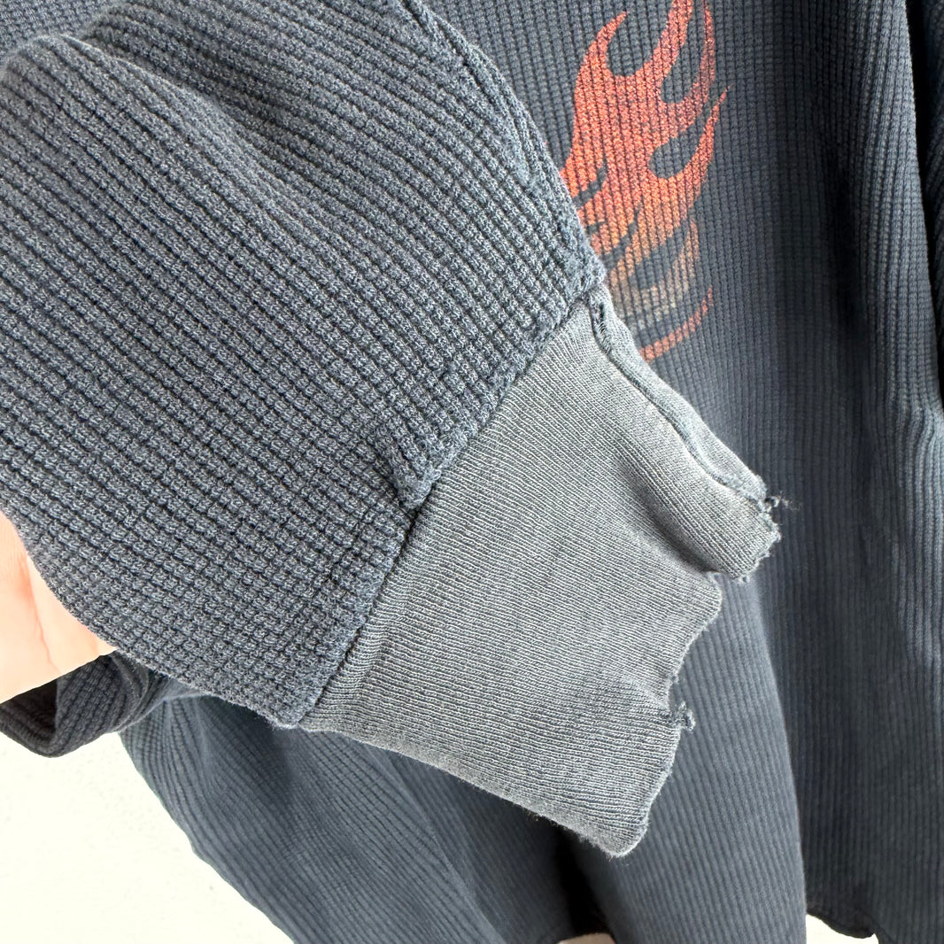 Vintage Smoked Harley Thermal L/S T-Shirt