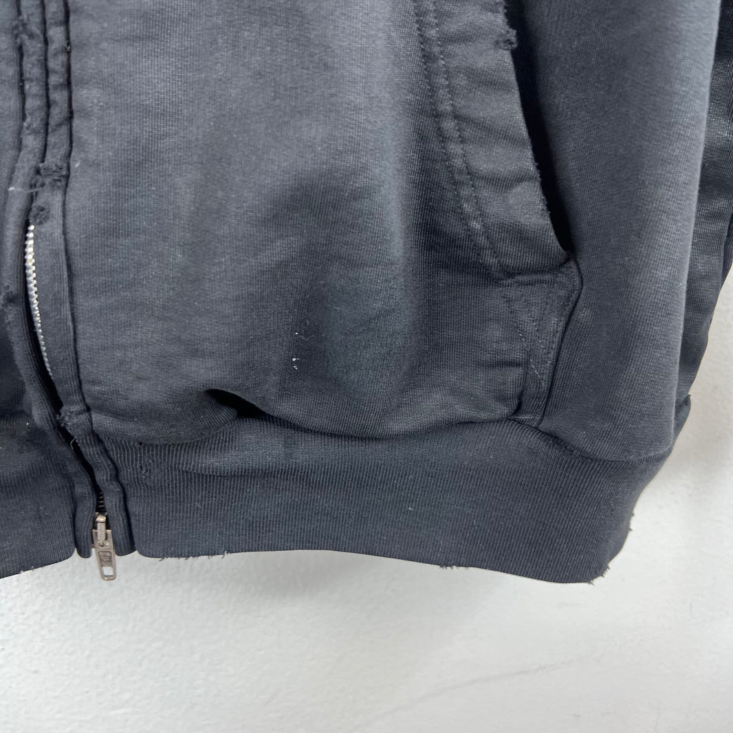 Balenciaga Heavy Metal Zip-Up Hoodie