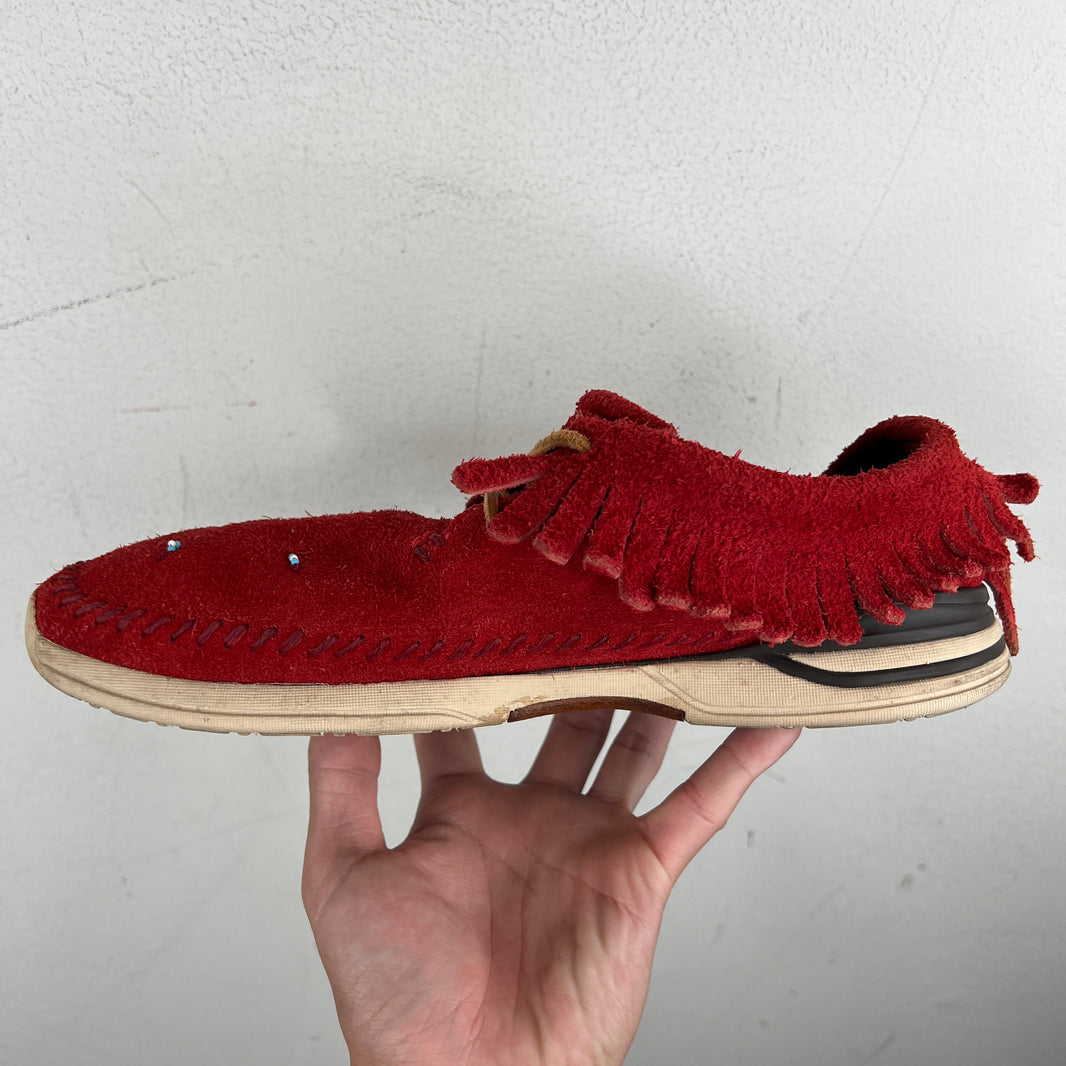 Visvim Red Maliseet Shaman Folk Sneakers