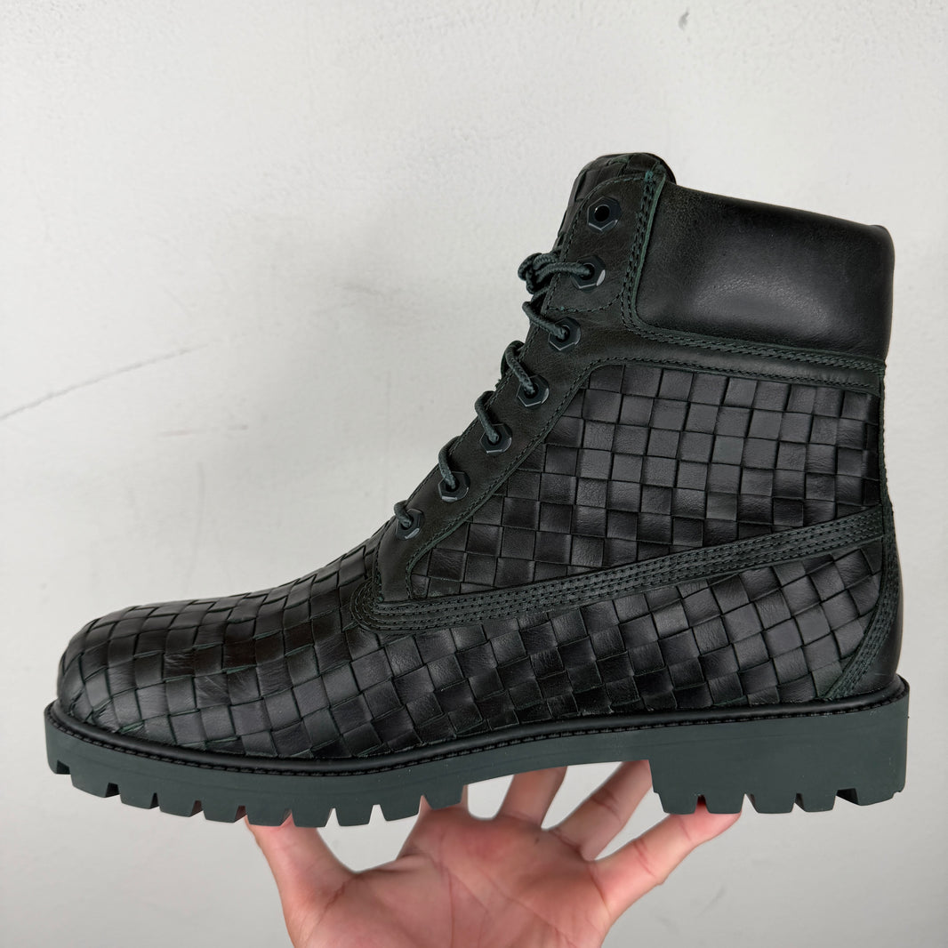 Timberland 6 Inch Woven Green Boots