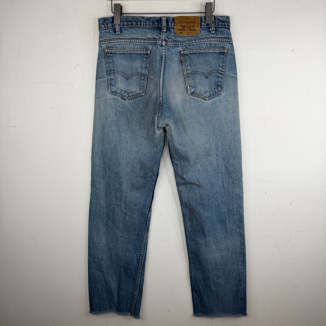 Vintage Levis 505 Orange Tab Jeans