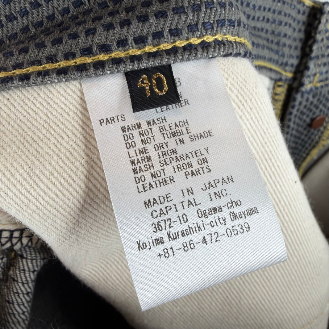 Kapital Blue Century Denim Jeans