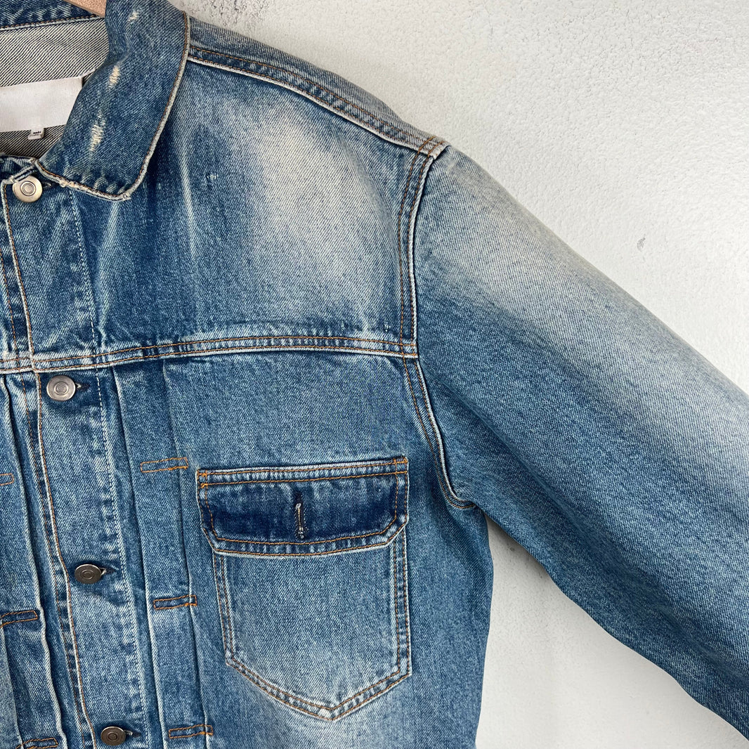 Margiela Distressed Washed Denim Jacket