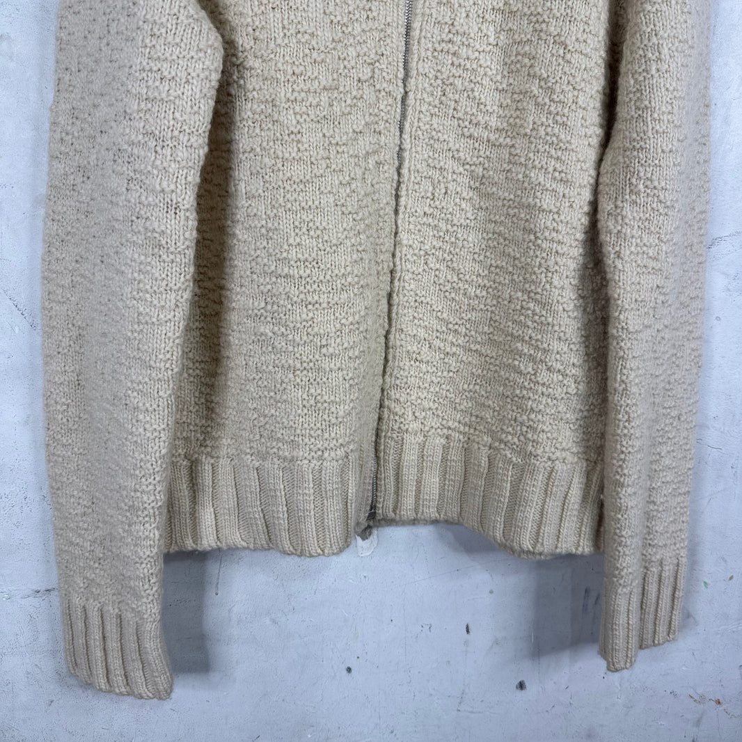 Jil Sander Zipped Wool Sweater