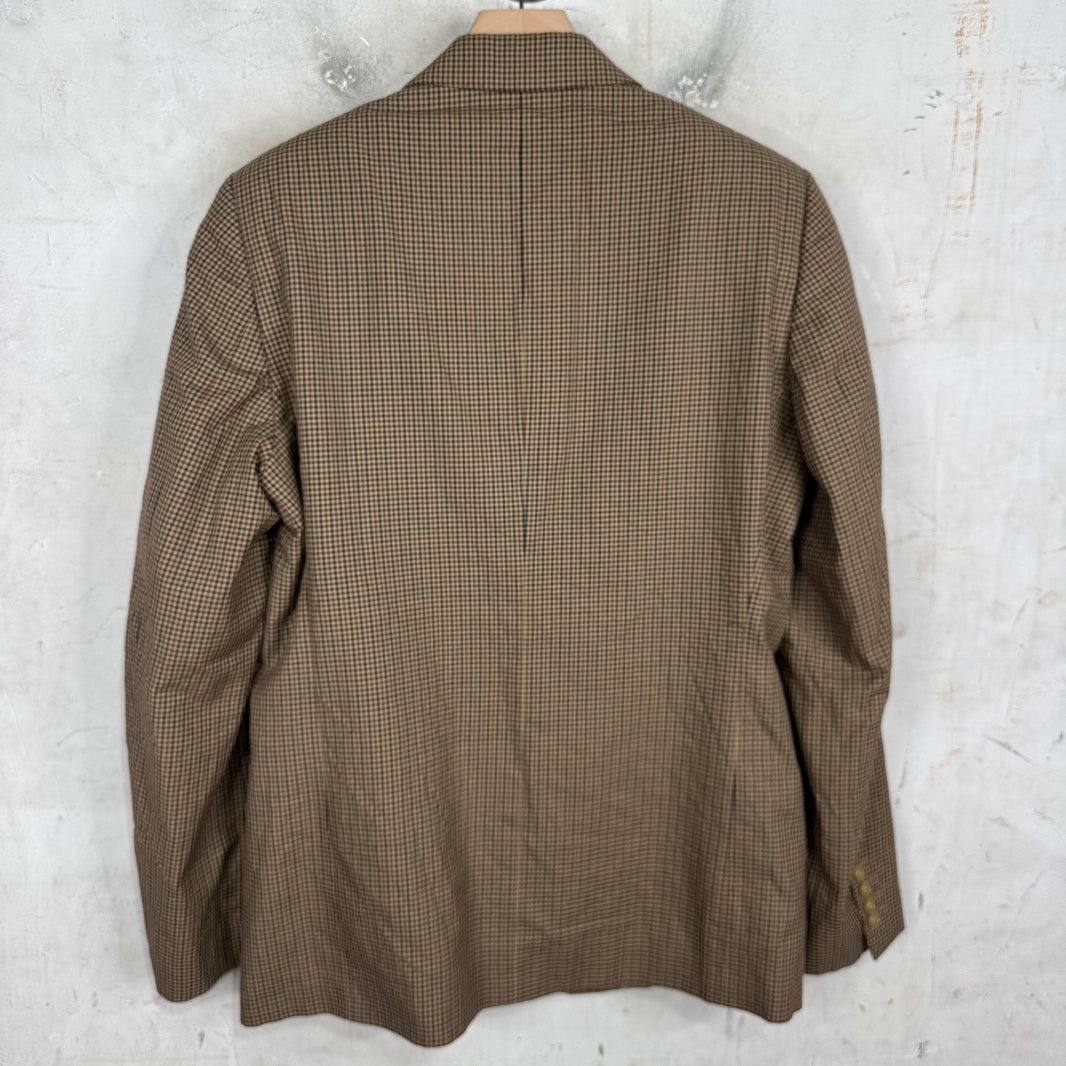 Walter Van Beirendonck Plaid Blazer