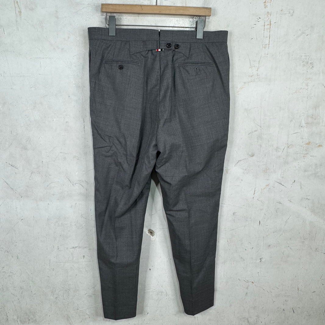Thom Browne Grey Suiting Trousers