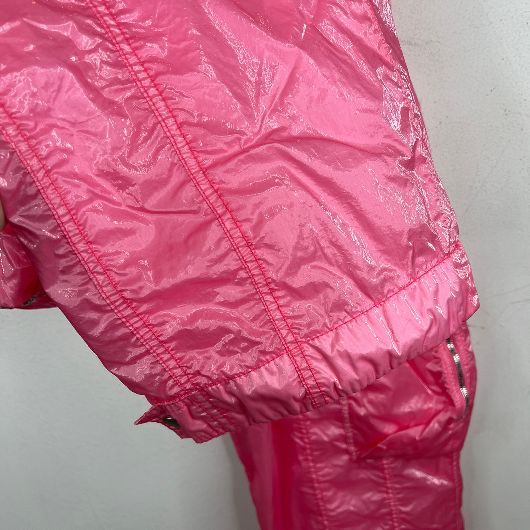 Bottega Veneta Pink Nylon Cargo Pants