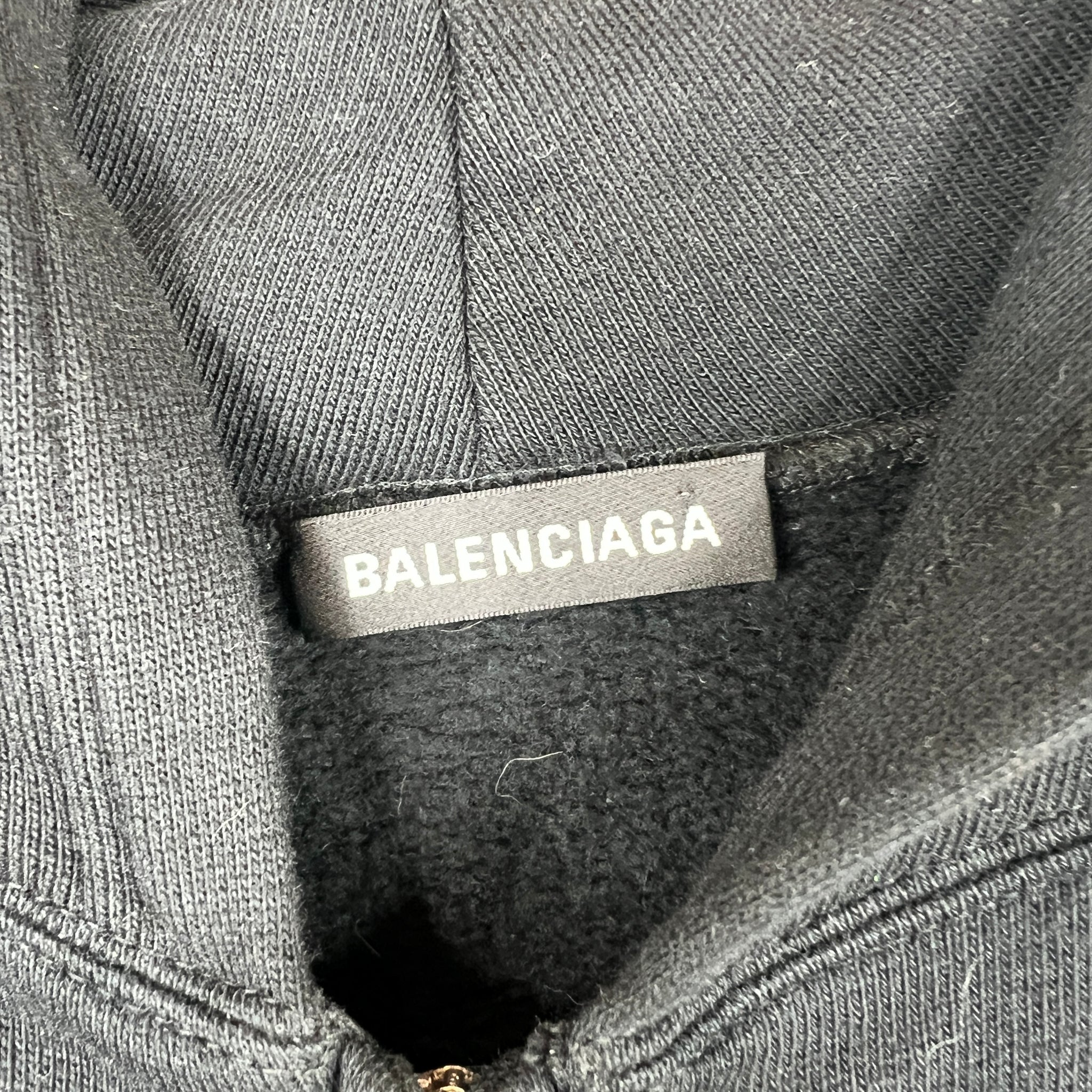 Balenciaga Speedhunters Oversized Zip Up Hoodie