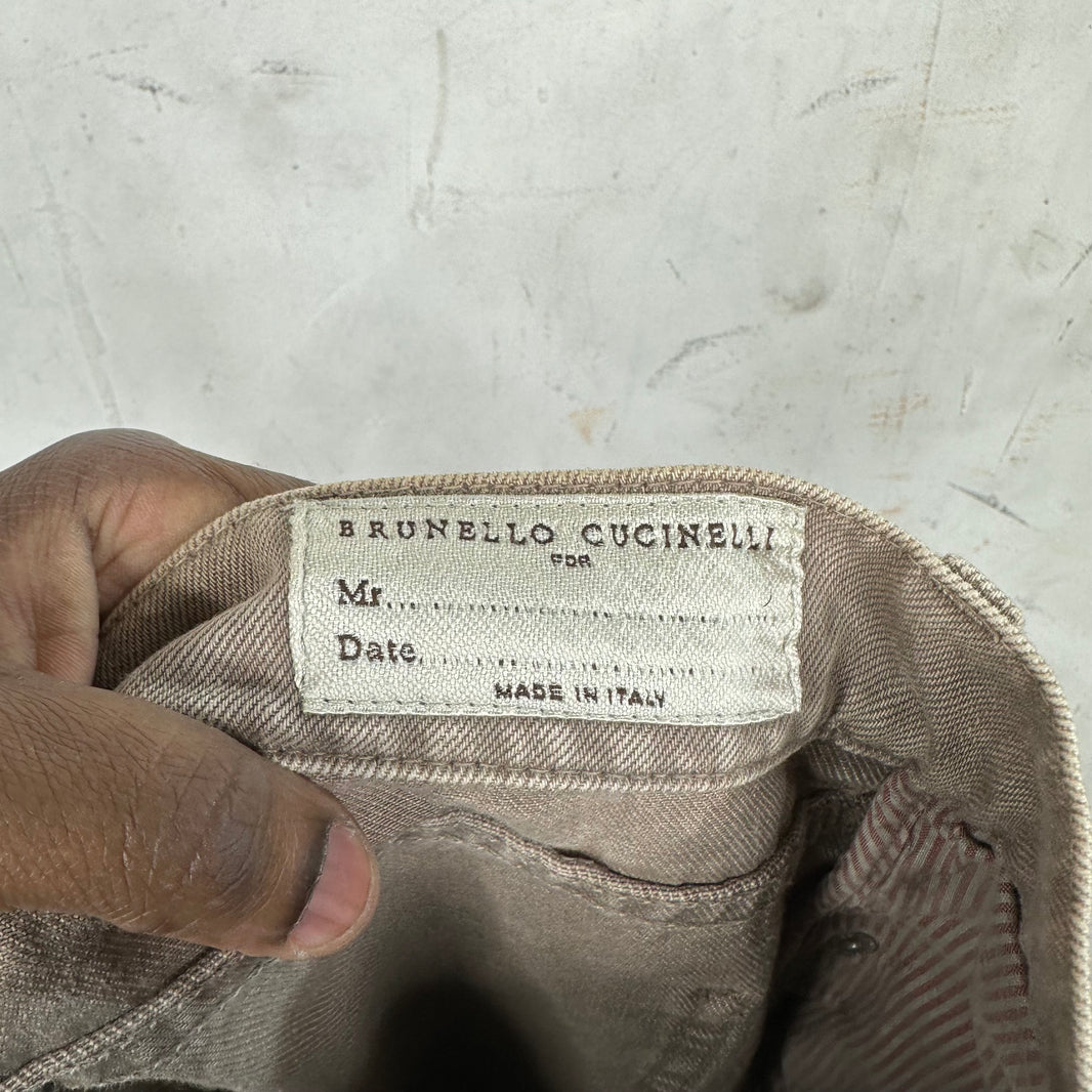 Brunello Cucinelli Skinny Denim Pants