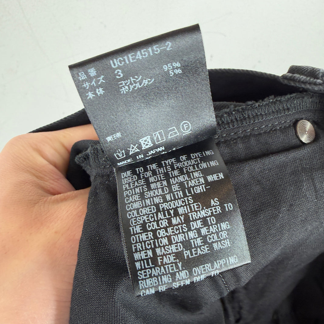 Undercover Stretch Denim 4 Zips Jeans