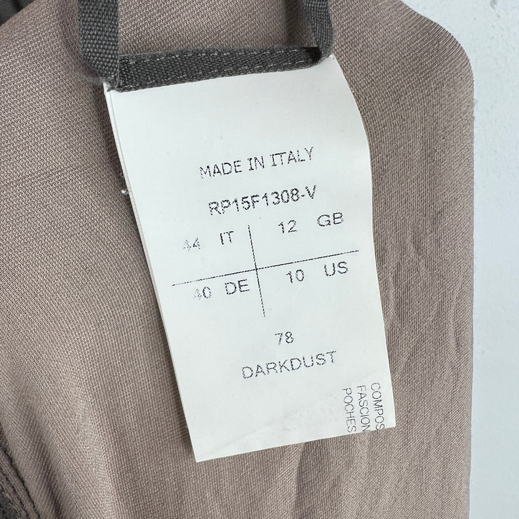 Rick Owens Gray Drop Crotch Trousers