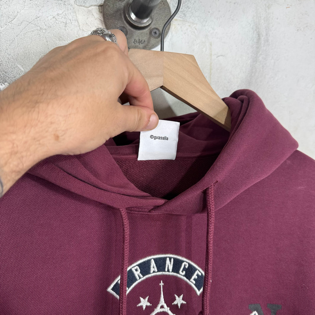 Vetements Paris Crest Double Hooded Hoodie