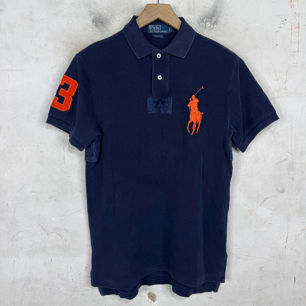 Ralph Lauren Navy/Orange Big Pony Polo