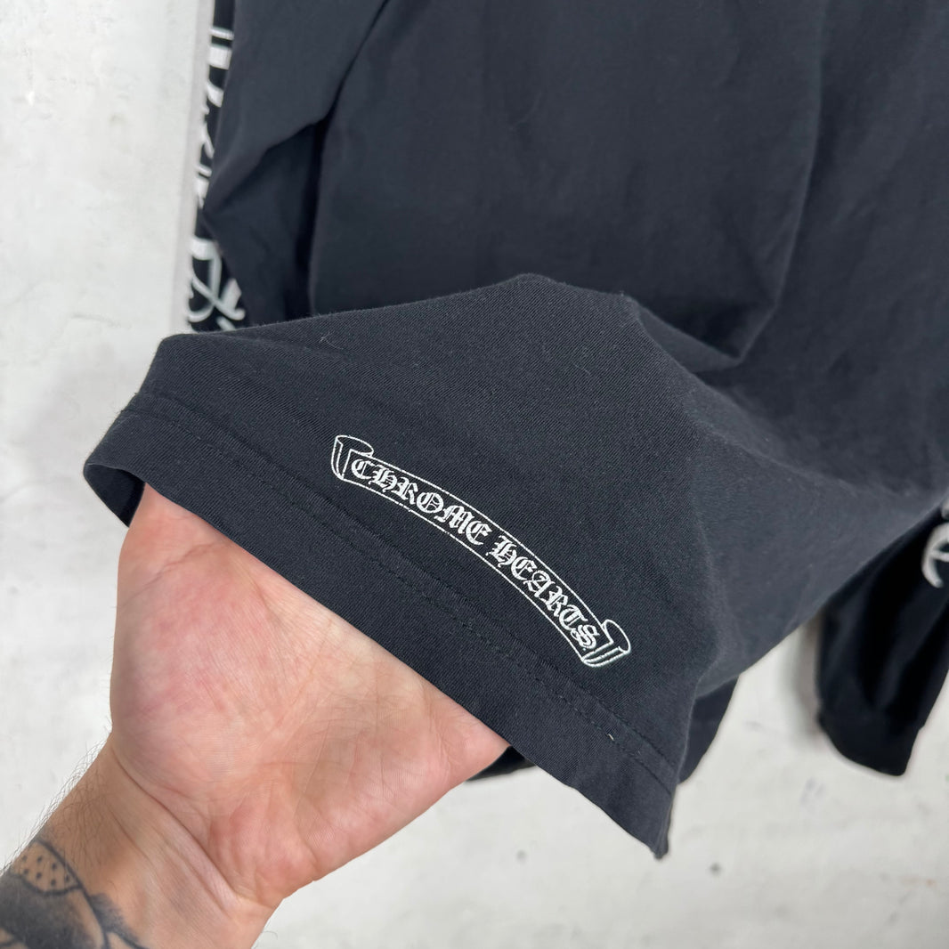 Chrome Hearts Script Logo Black L/S T-Shirt
