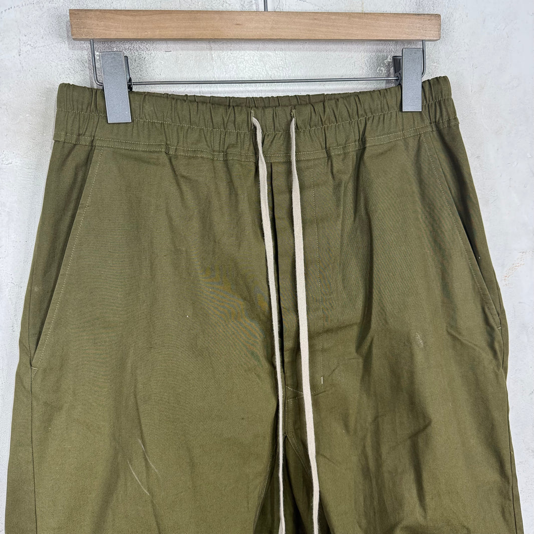 Rick Owens Sisyphus Dirty Green Capris