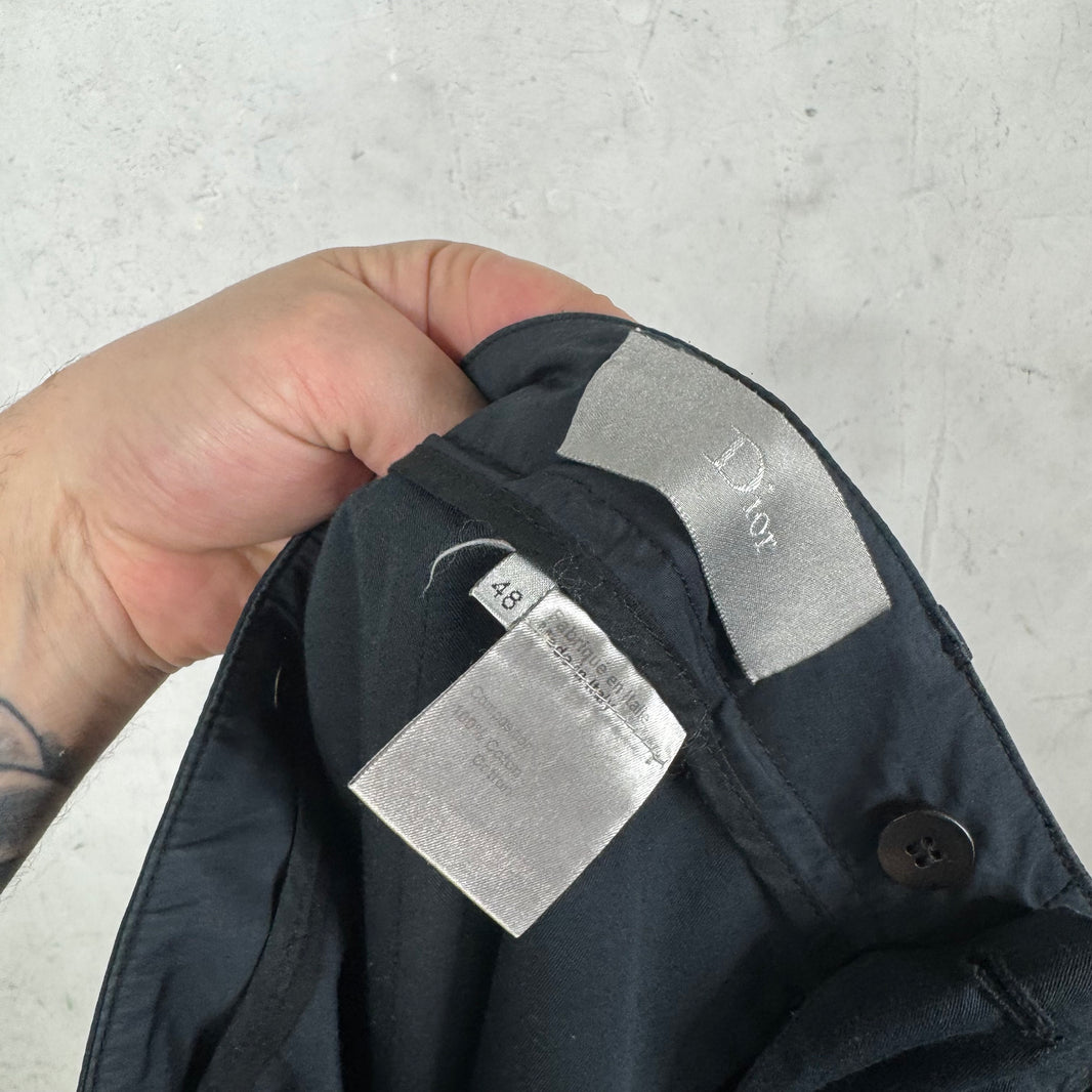 Dior Navy Thin Nylon Cargos