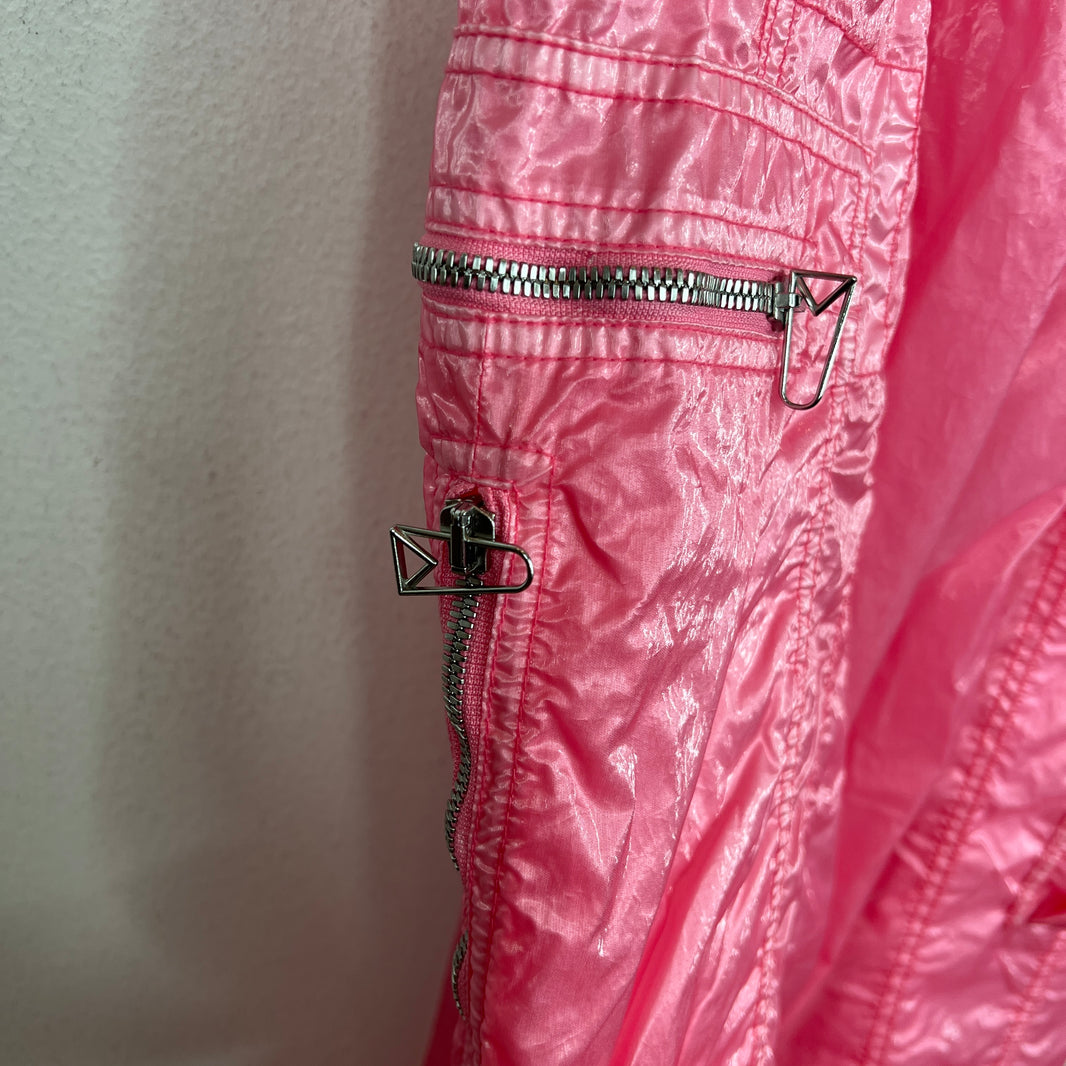 Bottega Veneta Pink Nylon Cargo Pants